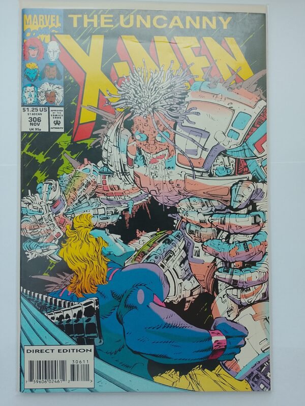 Komiks Uncanny X-Men #306 Nov 1993 Death of Cameron Hodge