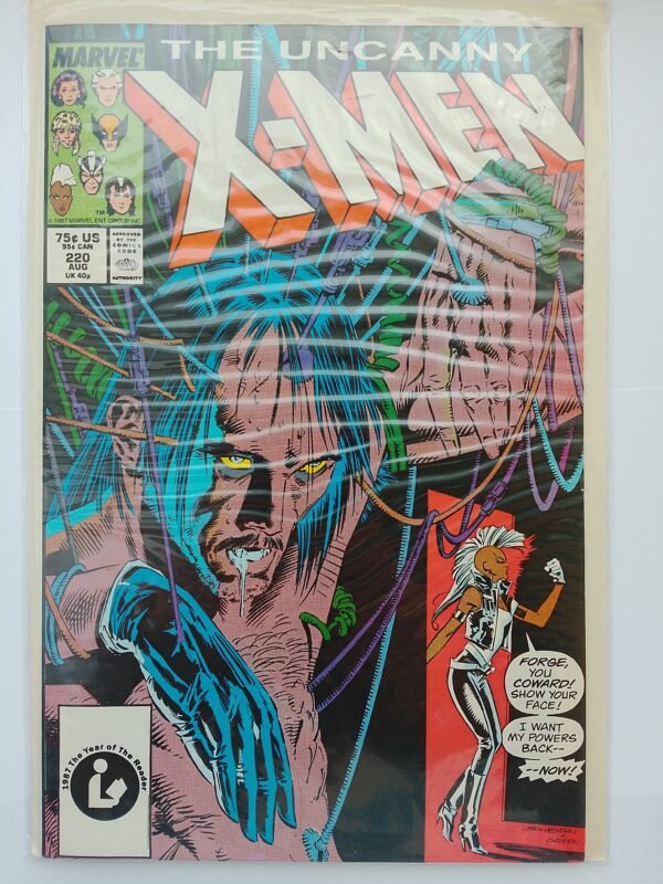 Komiks Uncanny X-Men #220 Aug 1987