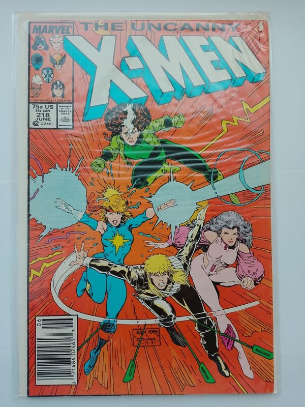 Uncanny x-men #218