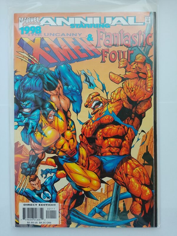 Komiks Uncanny X-Men&Fantastic Four Annual 1998