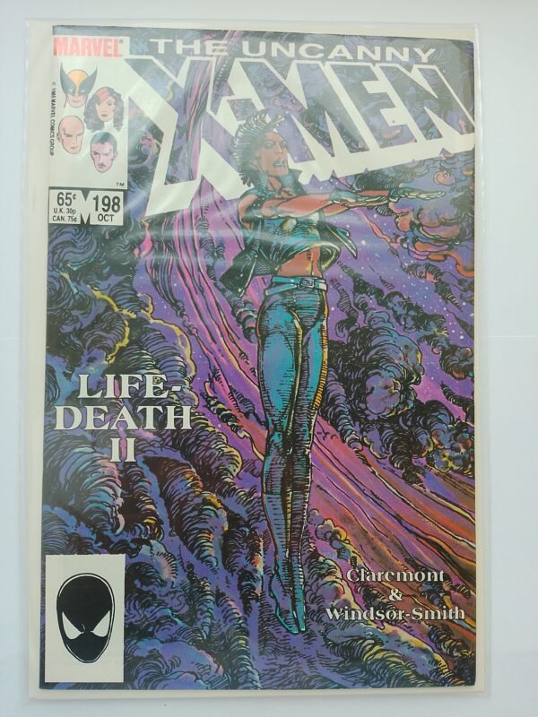 Komiks Uncanny X-Men #198 Oct 1985 Barry Windsor-Smith