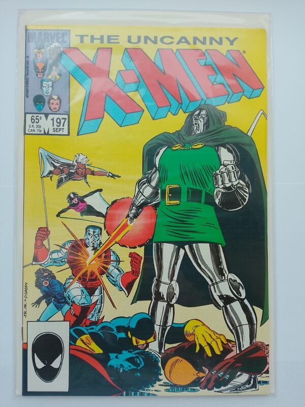 Komiks Uncanny X-Men #197 Sept 1985 Dr Doom