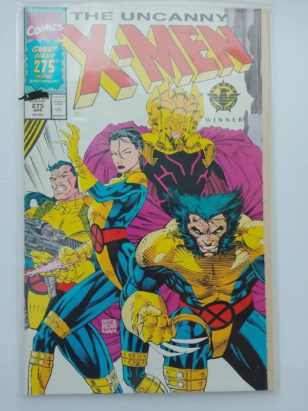 Komiks Uncanny X-Men #275 April 1991 Death of Zala Dane