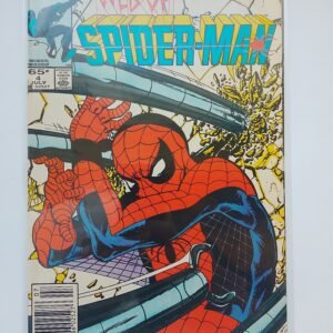 Komiks Web of Spiderman #4 July 1985