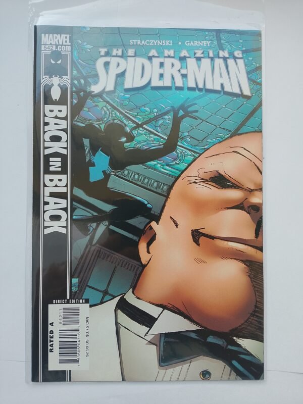 Komiks Amazing Spiderman: Back in Black #542 Aug 2007