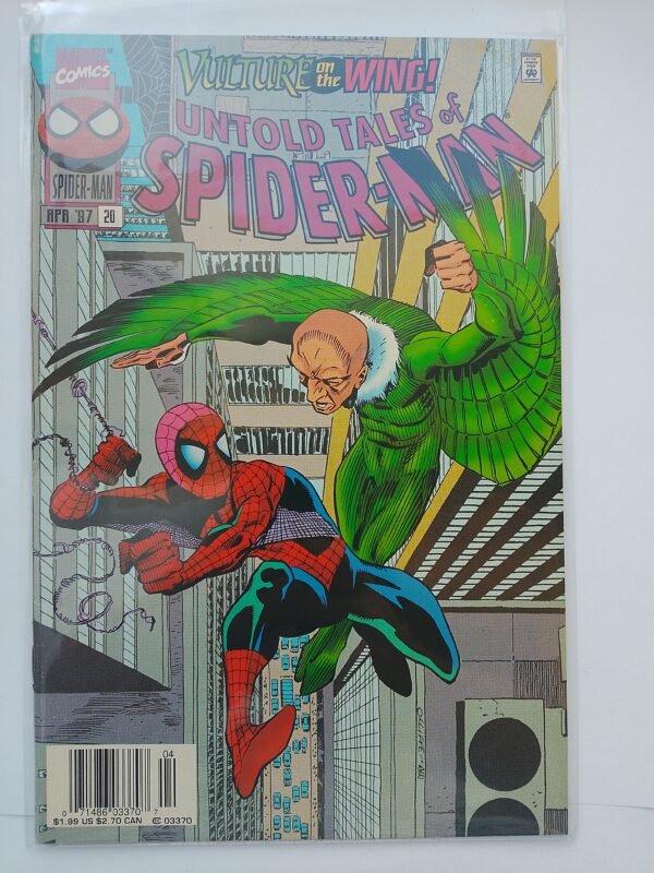 Komiks Untold Tales of Spiderman #20 April 1997
