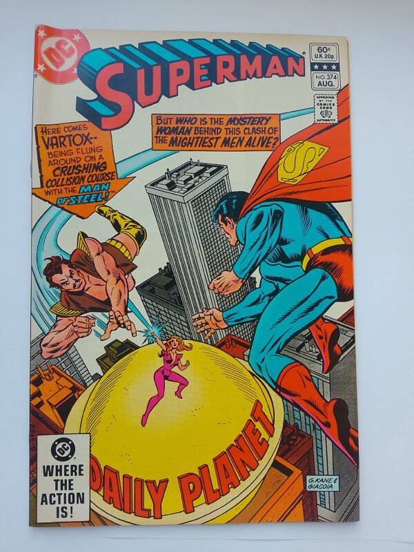 Komiks Superman #374 Aug 1982