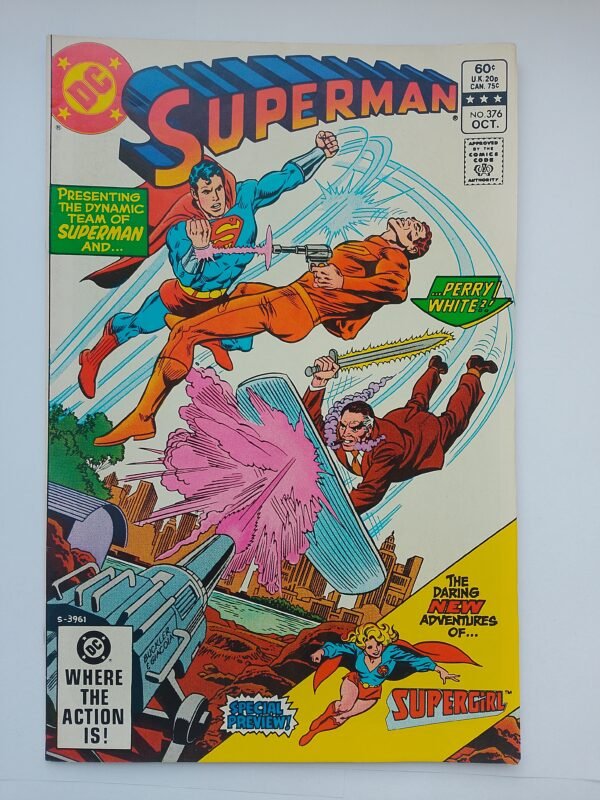 Komiks Superman #376 Oct 1982
