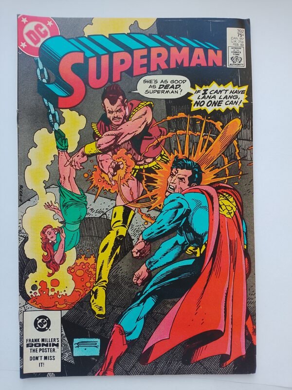 Komiks Superman #392 Feb 1984