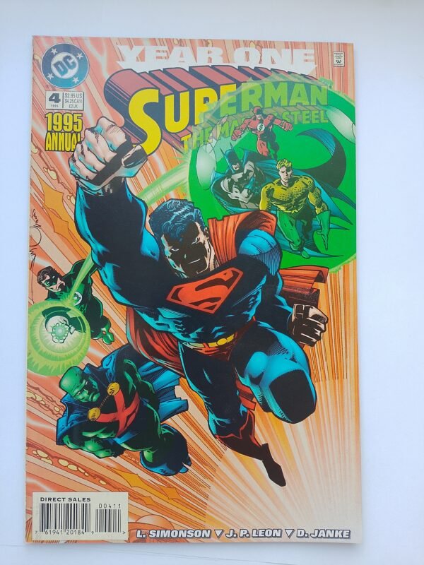 Komiks Superman The Man of Steel Annual #4 1995