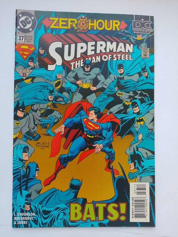 Komiks Superman The Man of Steel #37 Sept 1994