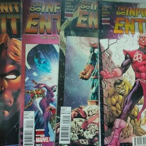4 x Komiks Infinity Entity #1-4 2016 Full Run Thanos