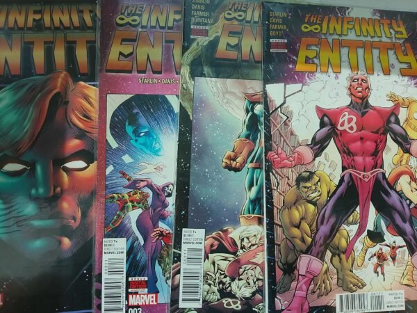 4 x Komiks Infinity Entity #1-4 2016 Full Run Thanos