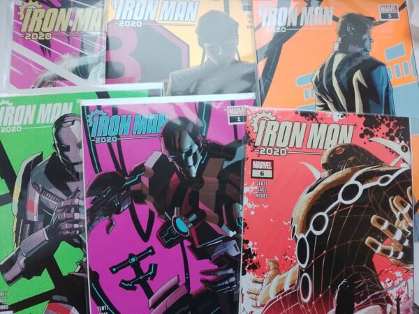 6 x Komiks Iron Man 2020