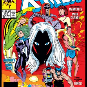 Komiks Uncanny X-Men #253 Nov 1989 Storm appears de-aged into a young girl