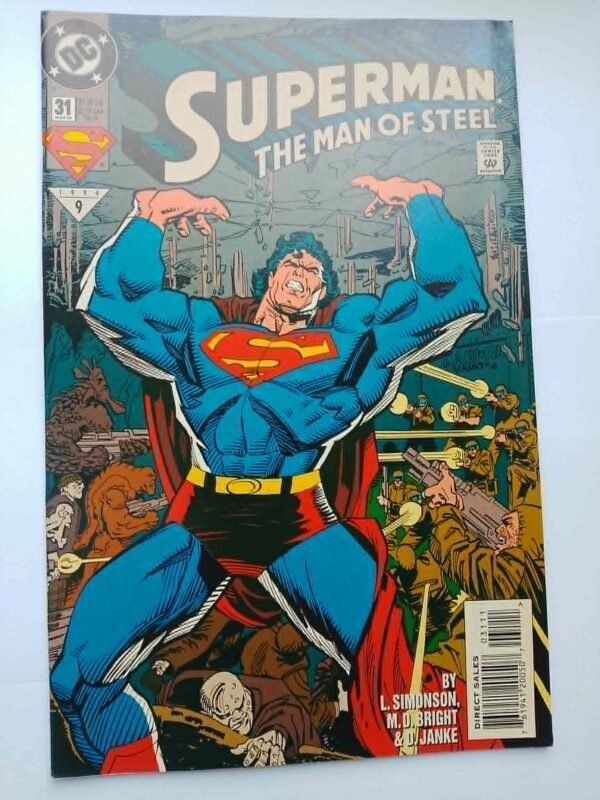 Komiks Superman The Man of Steel #31 March 1994