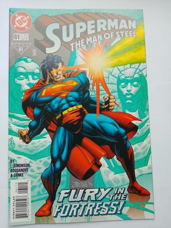 Komiks Superman The Man of Steel #61 Oct 1996
