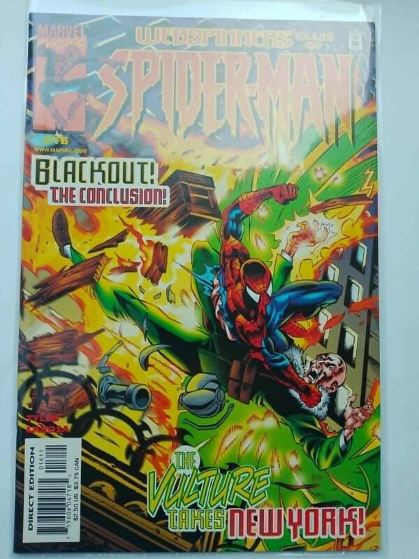 Komiks Webspinners Tales of Spiderman #16 April 2000