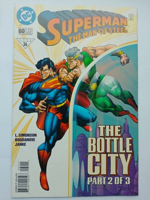 Komiks Superman The Man of Steel #60 Sept 1996