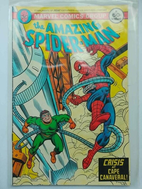 Komiks Amazing Spiderman Crisis at Cape Canaveral! #1 1982 Promo