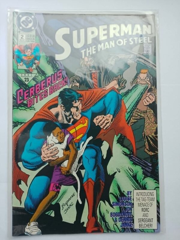 Komiks Superman The Man of Steel #2 Aug 1991