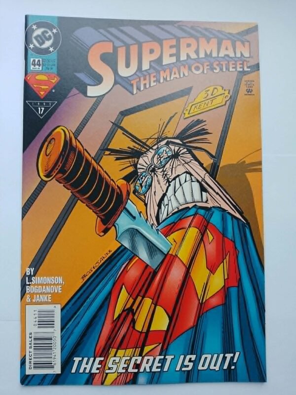 Komiks Superman The Man of Steel #44 May 1995