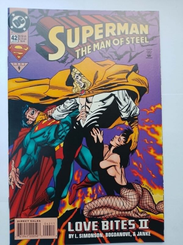 Komiks Superman The Man of Steel #42 March 1995