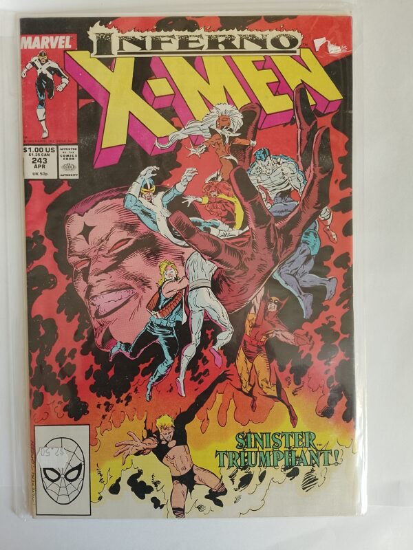 Komiks Uncanny X-Men #243 April 1989