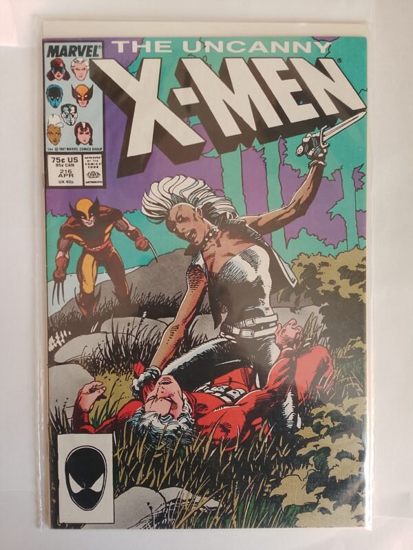 Komiks Uncanny X-Men #216 April 1987