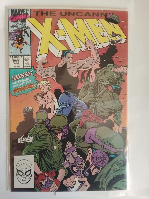Komiks Uncanny X-Men #259 March 1990