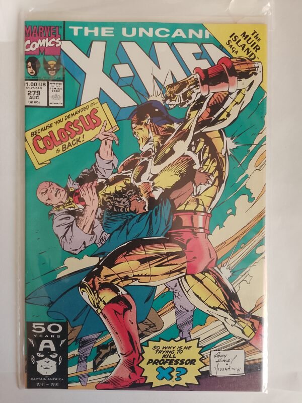 Komiks Uncanny X-Men #279 Aug 1991