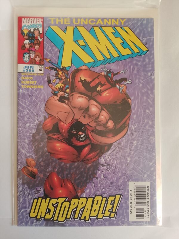 Komiks Uncanny X-Men #369 June 1999 Juggernaut