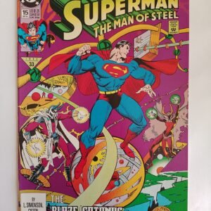 Komiks Superman The Man of Steel #15 Sept 1992 Blaze Satanus
