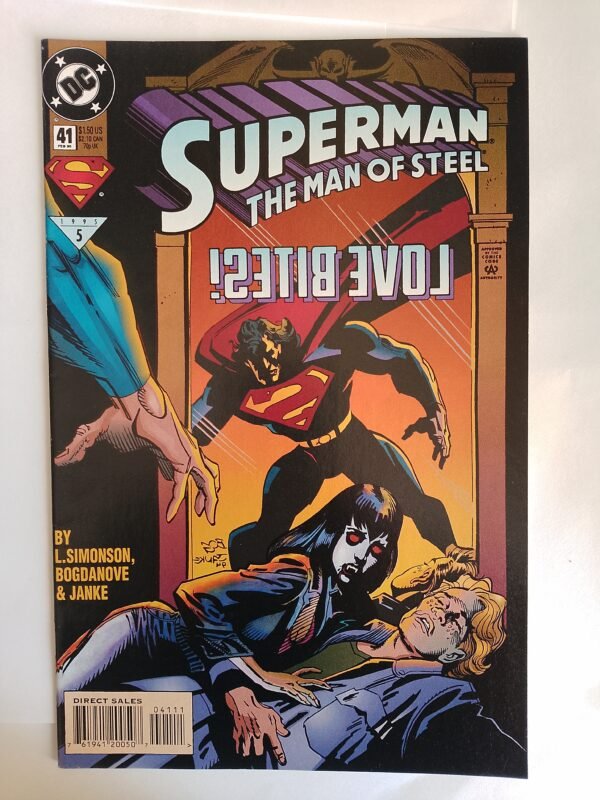 Komiks Superman The Man of Steel #41 Feb 1995