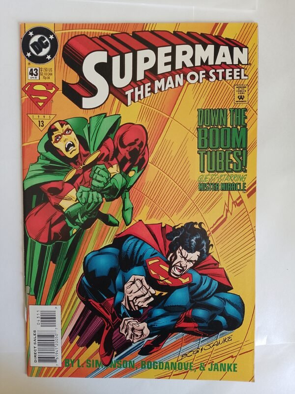 Komiks Superman The Man of Steel #43 April 1995