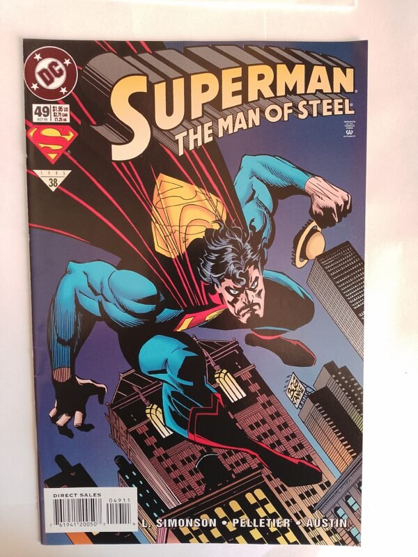 Komiks Superman The Man of Steel #49 Oct 1995