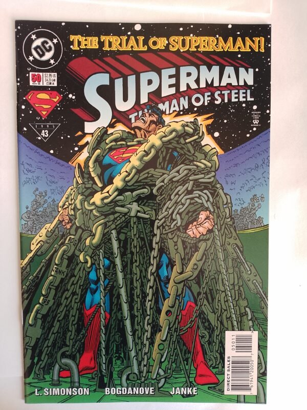 Komiks Superman The of Steel #50 Nov 1996