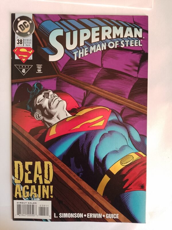 Komiks The Man of Steel #38 Nov 1994