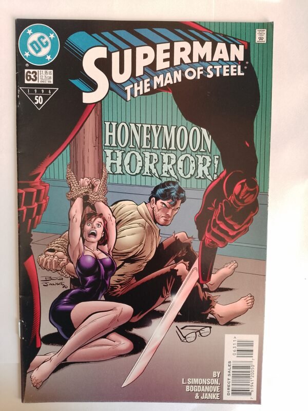 Komiks Superman The Man of Steel #63 Dec 1996