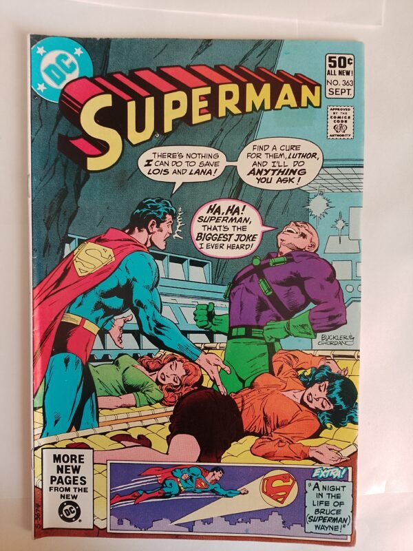 Komiks Superman #363 Sept 1981