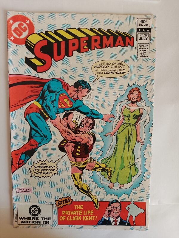 Komiks Superman #373 July 1982