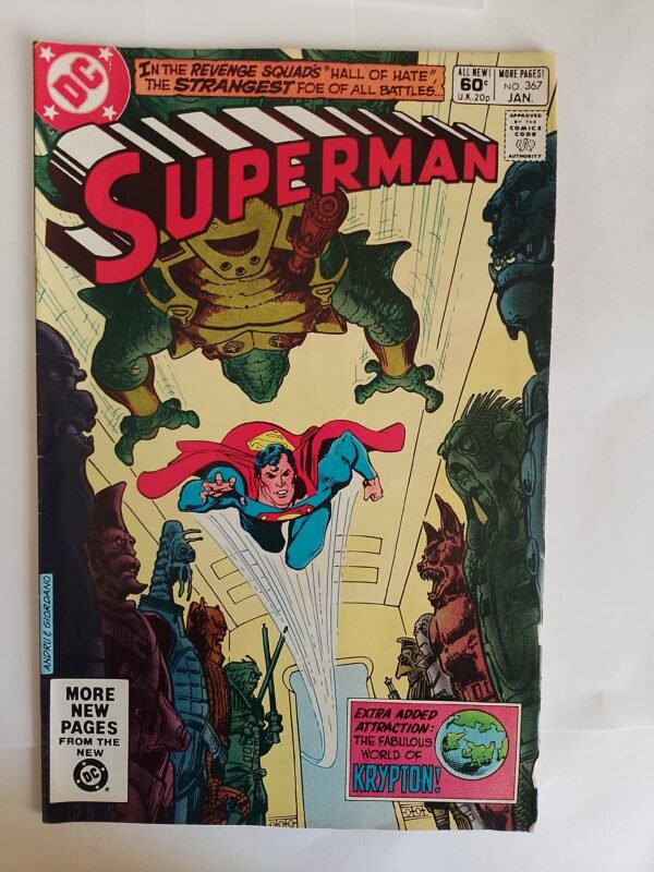Komiks Superman #367 Jan 1982