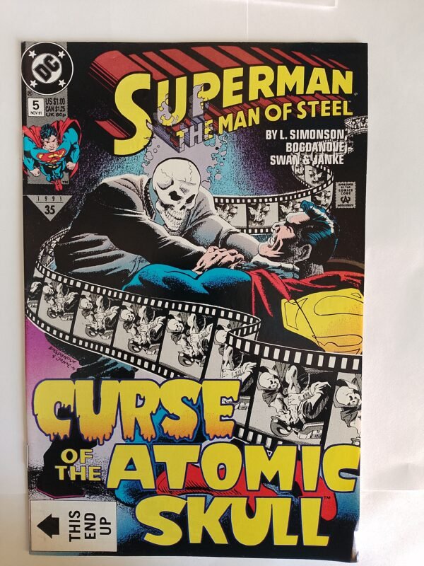 Komiks Superman The Man of Steel #5 Nov 1991