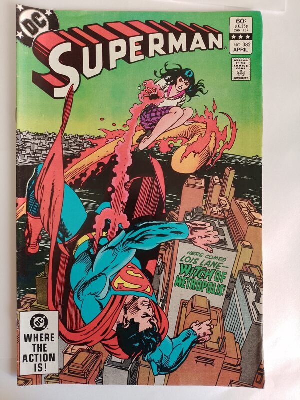 Komiks Superman #382 April 1983