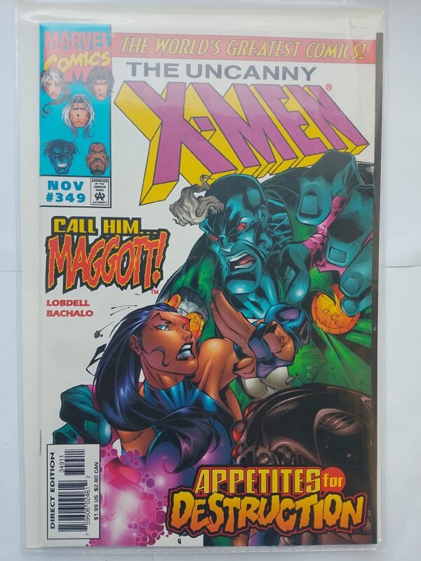 Komiks Uncanny X-Men #349 Nov 1997