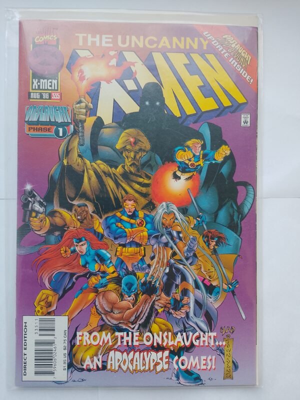 Komiks Uncanny X-Men #335 Aug 1996
