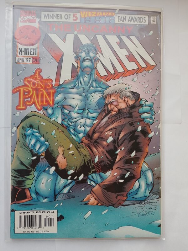 Komiks Uncanny X-Men #340 Jan 1997