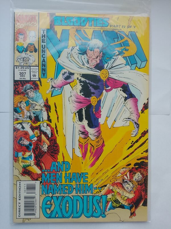 Komiks Uncanny X-Men #307 Dec 1993 Avengers App