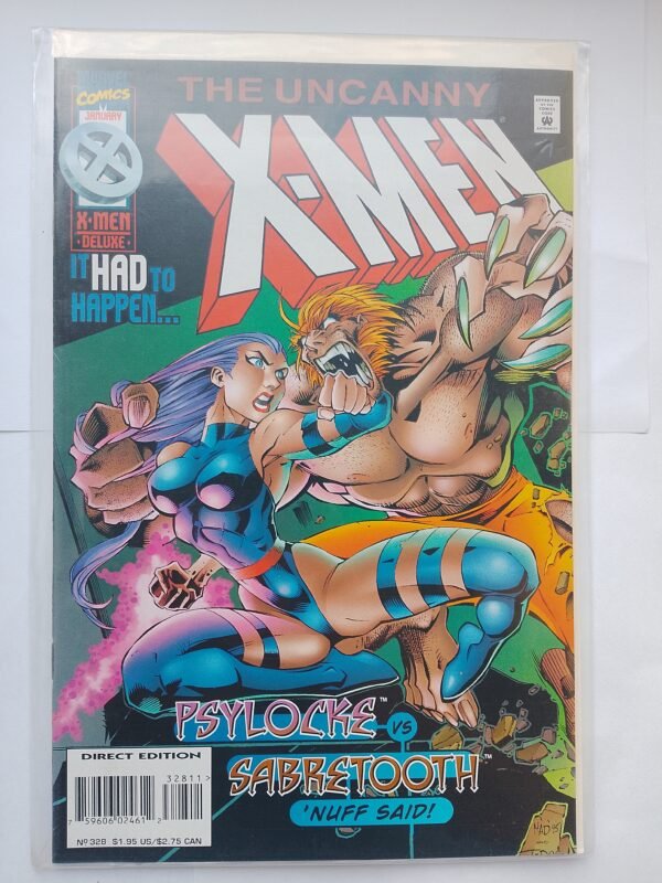 Komiks Uncanny X-Men #328 Jan 1996