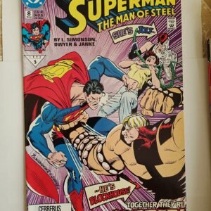 Komiks Superman The Man of Steel #8 Feb 1992